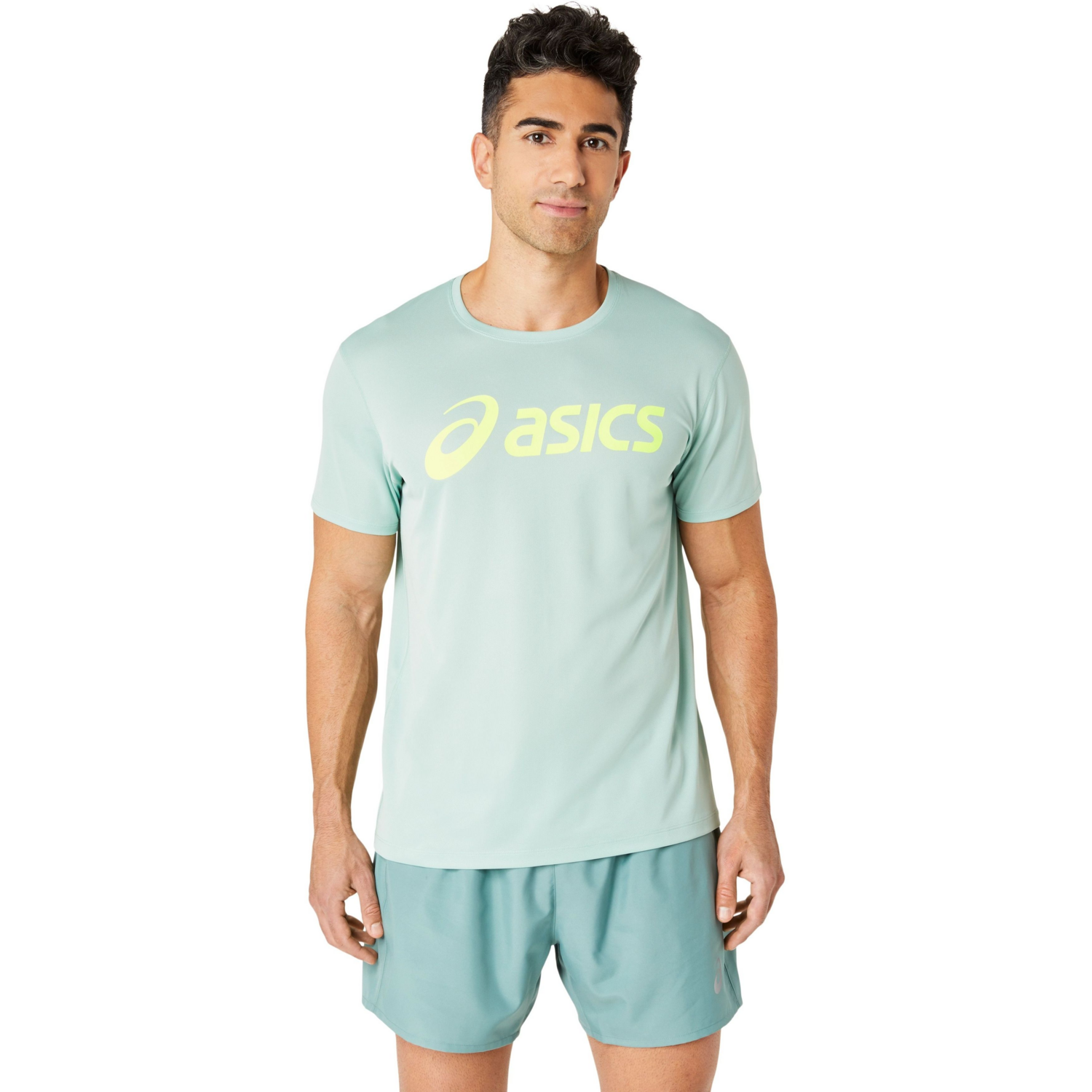 Футболка мужская Asics Core asics top 2011C334-304 M мятная фото 