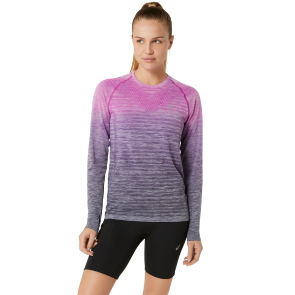 

Лонгслив женский Asics Seamless ls top 2012C392-501 S фиолетовая