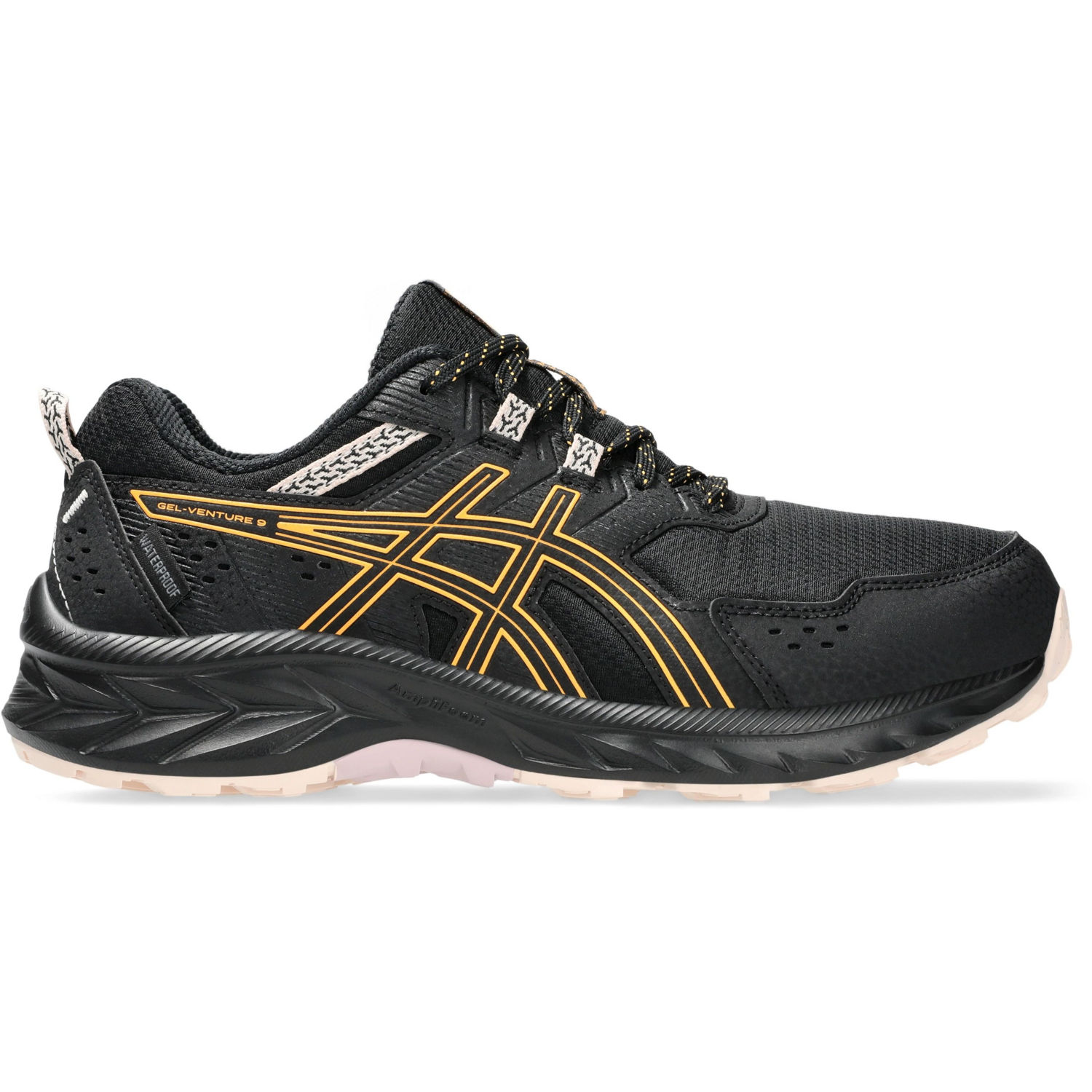 Кроссовки женские Asics Gel-venture 9 waterproof 1012B519-004 37 (6 US) черные фото 