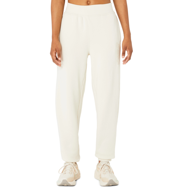 

Брюки женские Asics logo sweatpant 2032C844-200 M бежевые