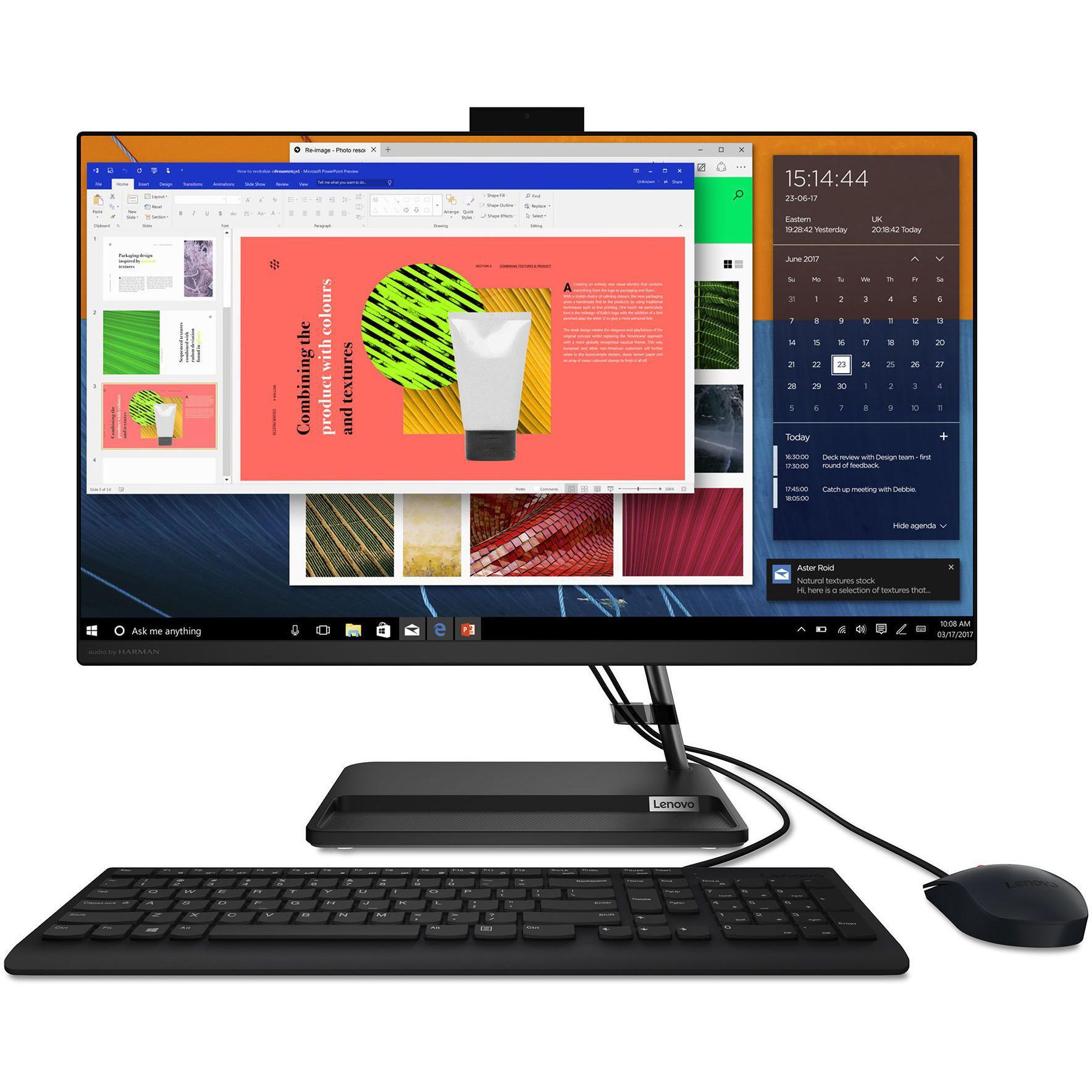 Моноблок 27" LENOVO IdeaCentre AIO 3 27ALC6 Black (F0FY00NYUO) фото 1