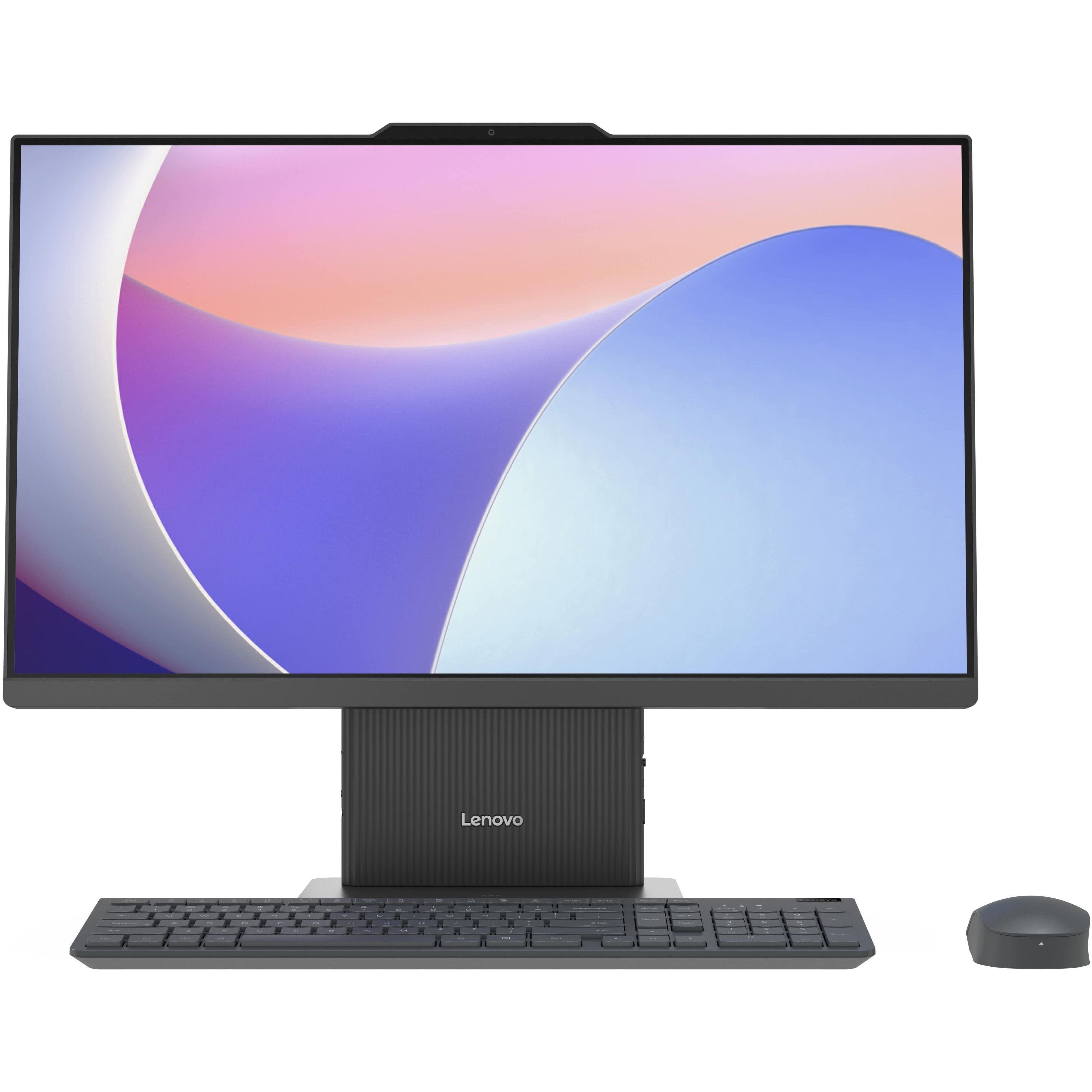 Моноблок 23.8" LENOVO IdeaCentre AIO 24ARR9 Luna Grey (F0HR004AUO)фото1