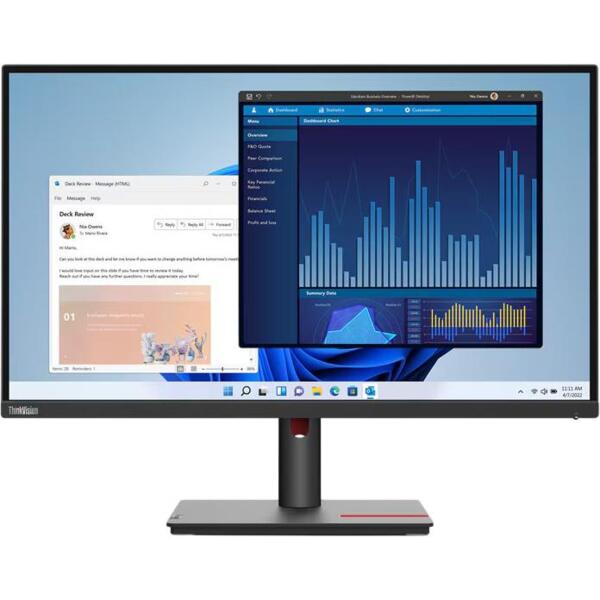 

Монитор 27" LENOVO ThinkVision T27p-30 (63A9GAT1EU)