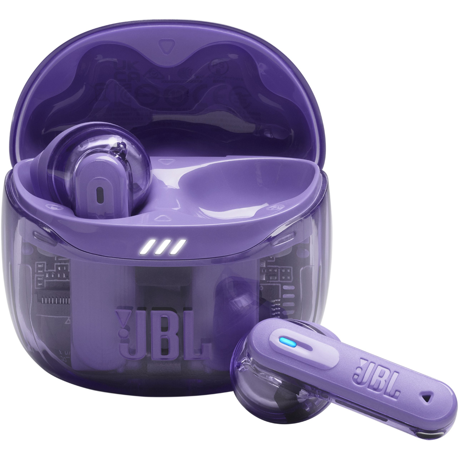 Наушники JBL Tune Flex 2 Ghost Purple (JBLTFLEX2GMAE) фото 