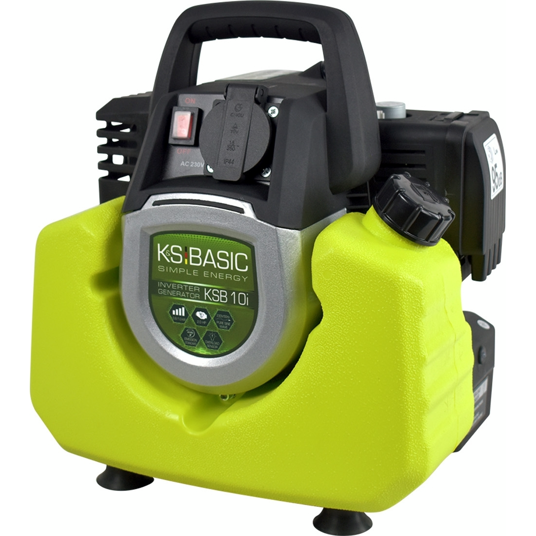 Генератор бензиновий інверторний Konner&Sohnen KSB 10i, 230В, 1.0кВт (KSB10I)фото1