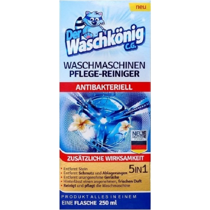 Чистящее средство для стиральной машины Waschkonig 250 мл фото 1