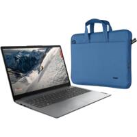 Ноутбук LENOVO Ideapad 1 15AMN7 + Сумка Trust Bologna 16" Eco Blue