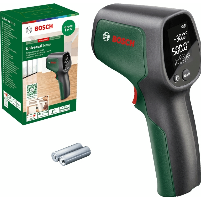 Пирометр бесконтактный Bosch UniversalTemp -30...+500°С (0.603.683.101) фото 