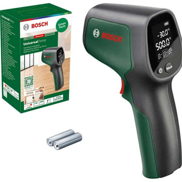 

Пирометр бесконтактный Bosch UniversalTemp -30...+500°С (0.603.683.101)