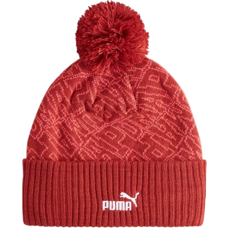 Шапка Puma ESS Pom Beanie 025469-02 Adult червонафото