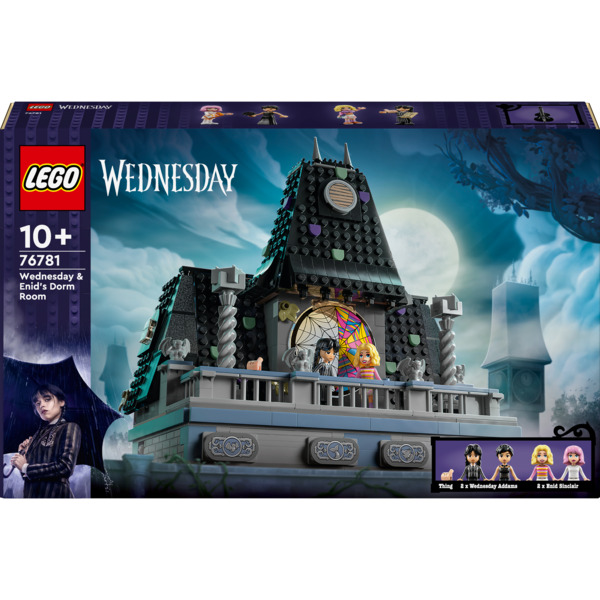 

LEGO 76781 Wednesday Комната Венздей и Энид