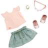 Набір одягу для ляльок Our Generation зі спідницею для прогулянки (BD30496Z)