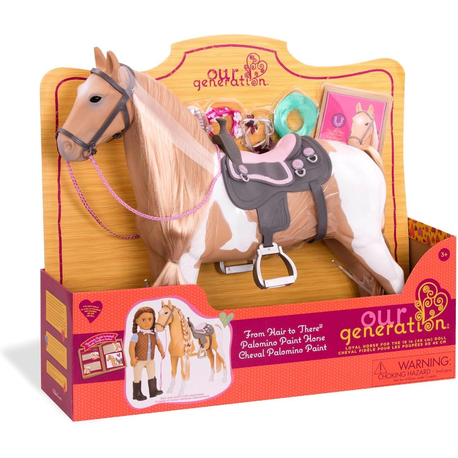 Игровая фигура Our Generation Лошадь с длинной гривой 50см (BD38030Z) фото 1