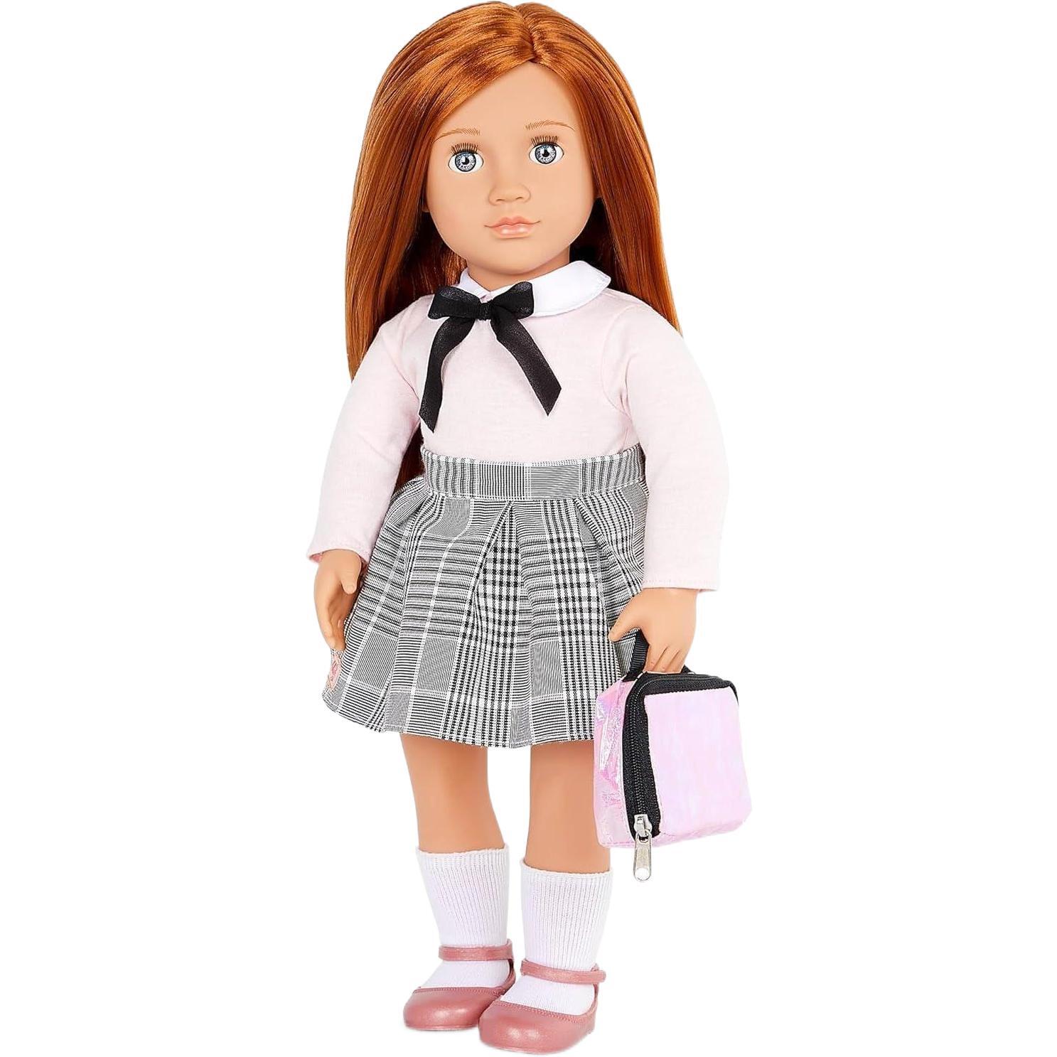 Кукла Our Generation Карли в розовом свитере с аксессуарами 46см (BD31369Z) фото 