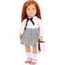 Лялька Our Generation Карлі в рожевому светрі з аксесуарами 46см (BD31369Z)