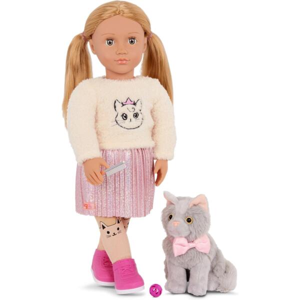 

Кукла Our Generation Шила с котенком Сэмми и аксессуарами 46см (BD31579Z)