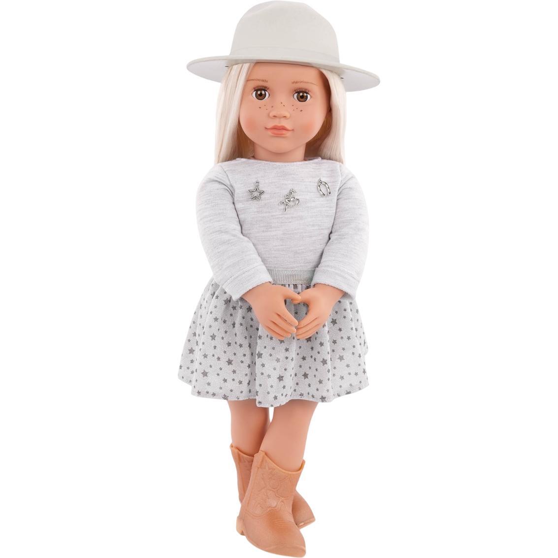 Лялька Our Generation Ебігейл у плісированій спідниці та шапці 46см (BD31533Z)фото1