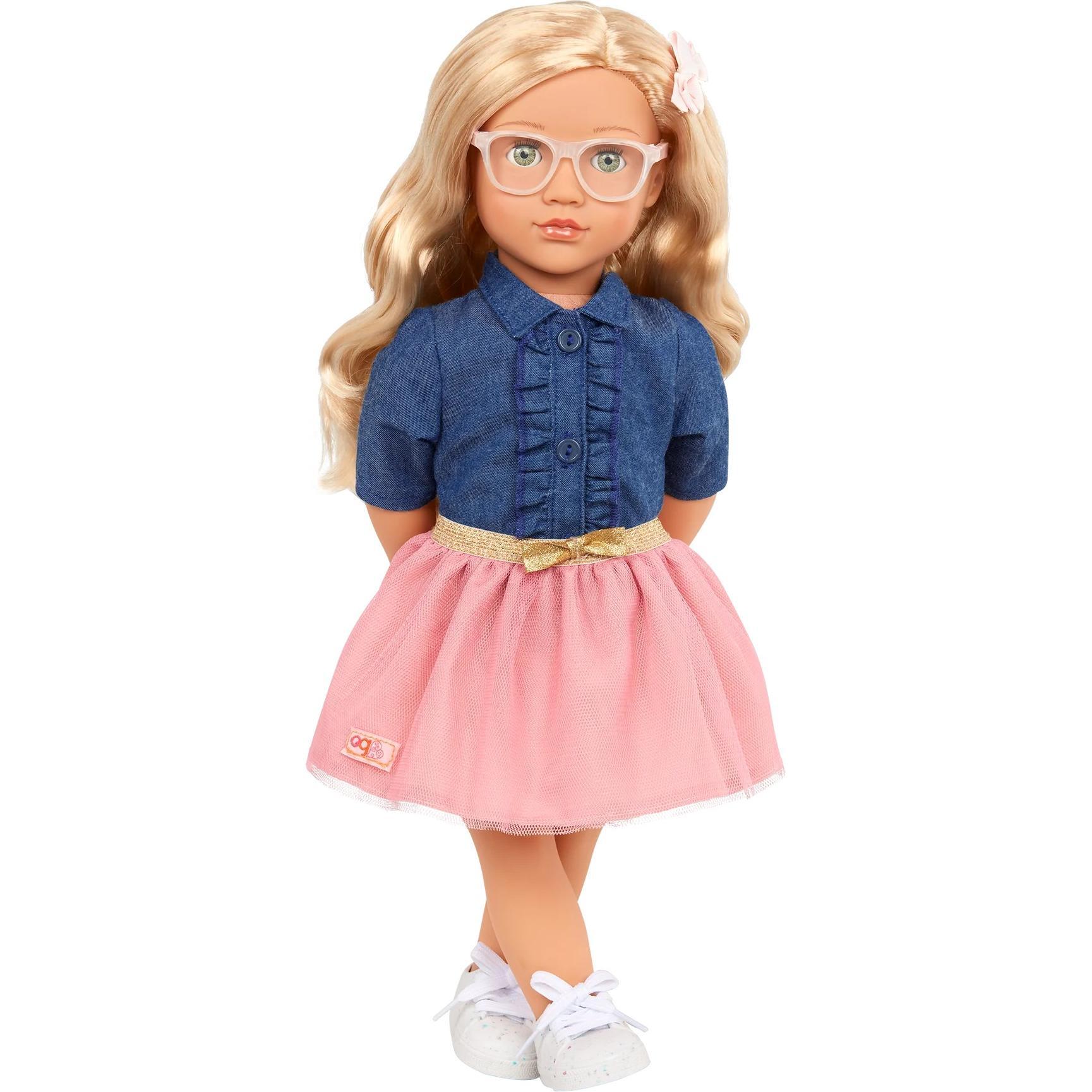 Лялька Our Generation Емілі в джинсовій сорочці 46см (BD31475Z)фото1