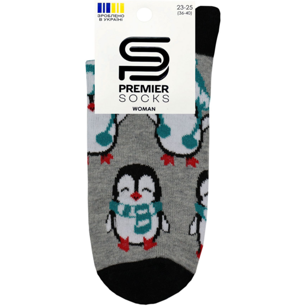 

Носки женские Premier Socks 36-40 1 пара с рисунком (4820163324814)