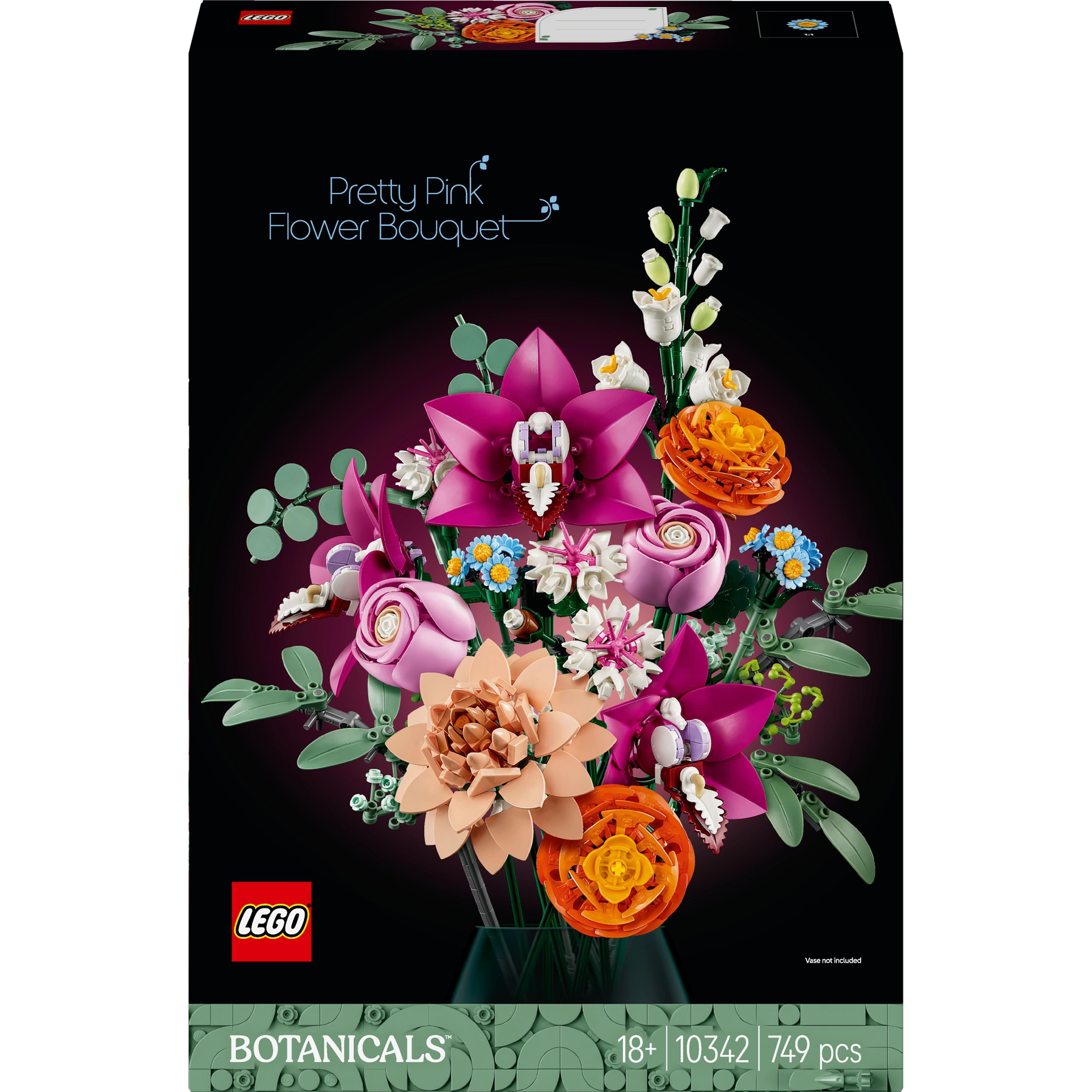 LEGO 10342 Botanicals Милый розовый букет цветов фото 1