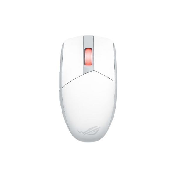 Акція на Игровая мышь ASUS ROG Strix Impact III Wireless RGB White (90MP03D0-BMUA10) від MOYO