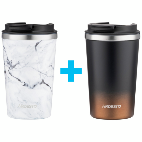 

Набор термочашек Ardesto Marmo Grigio + Black&Coppe 360мл (AR2636MG_AR2636BC)