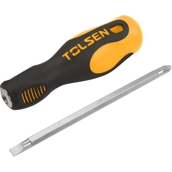 

Отвертка Tolsen, РН2+SL6x1.2мм, сталь CrV (20042)
