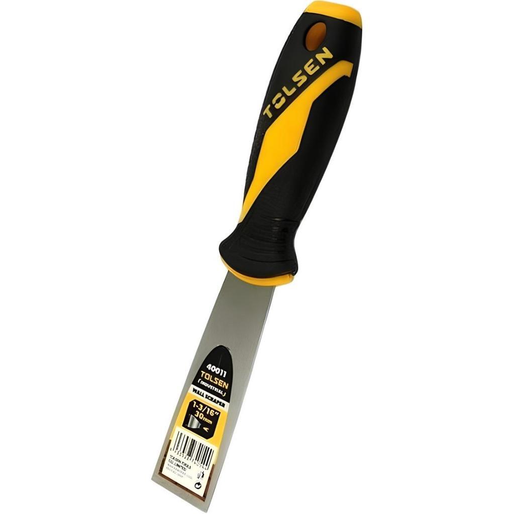 Шпатель Tolsen Ерго, 1.1мм, ширина 30мм (40011)фото1