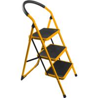 Лестница Tolsen, 3 ступени, до 150кг, сталь. (62683)