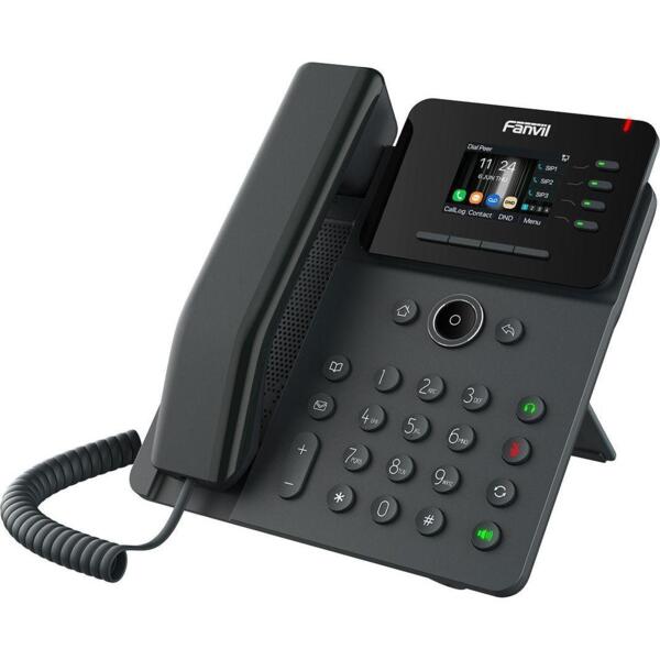 

Телефон IP Fanvil V61W 2xGE LAN, Wi-Fi, 4 SIP line, BT 5.4, PoE, 2.4"