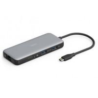 Док-станция DIGITUS USB-C, 2xHDMI,2xUSB-A, USB-C, SD, MicroSD, RJ54 (DA-70915)