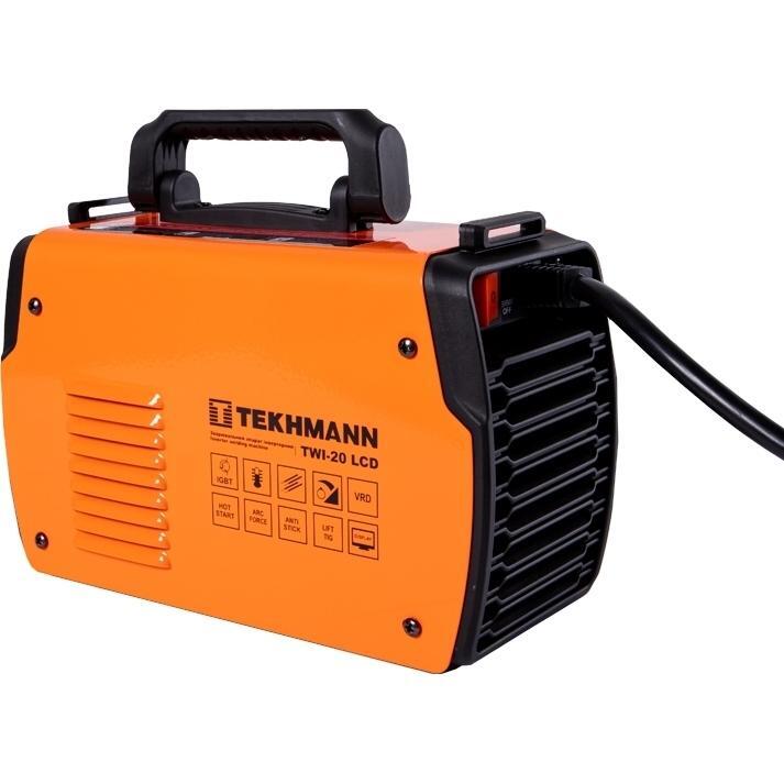 Сварочный аппарат инверторный Tekhmann TWI-20 LCD 200А 9.8кВт 220-230В (850613) фото 