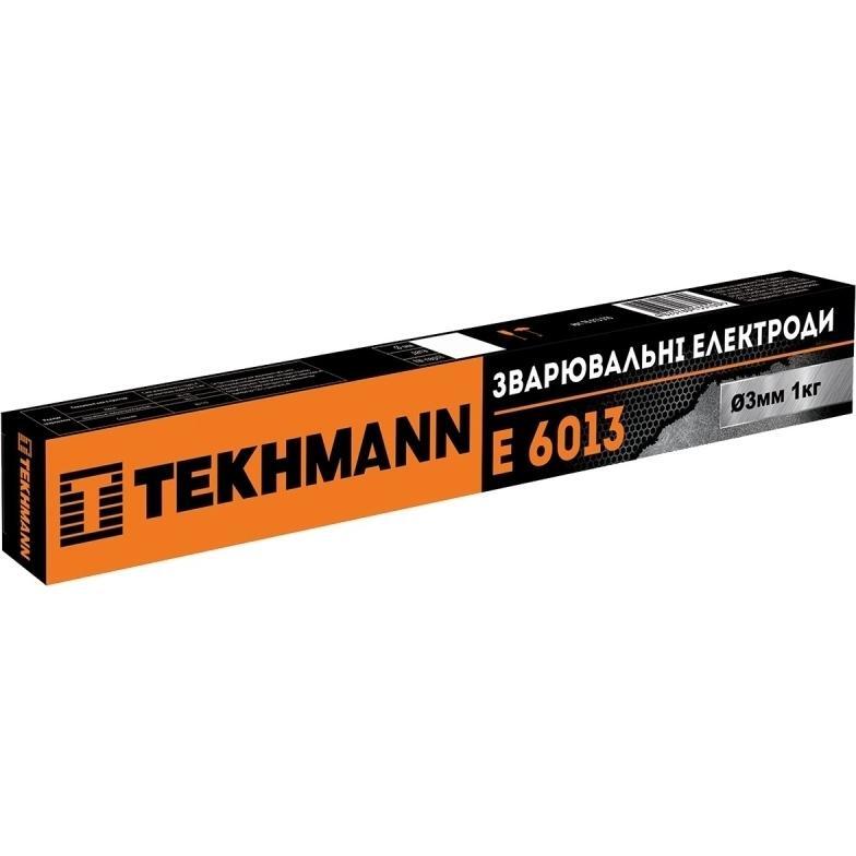 Електроди зварювальні Tekhmann E 6013 d 3мм 1кг (76013310)фото1