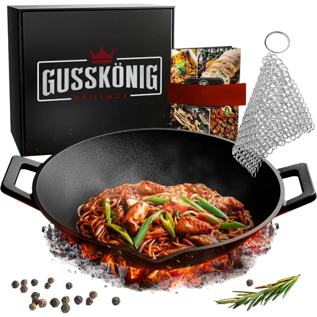 Набір чавунний Gusskoenig ВОК 35 см (170189)фото1