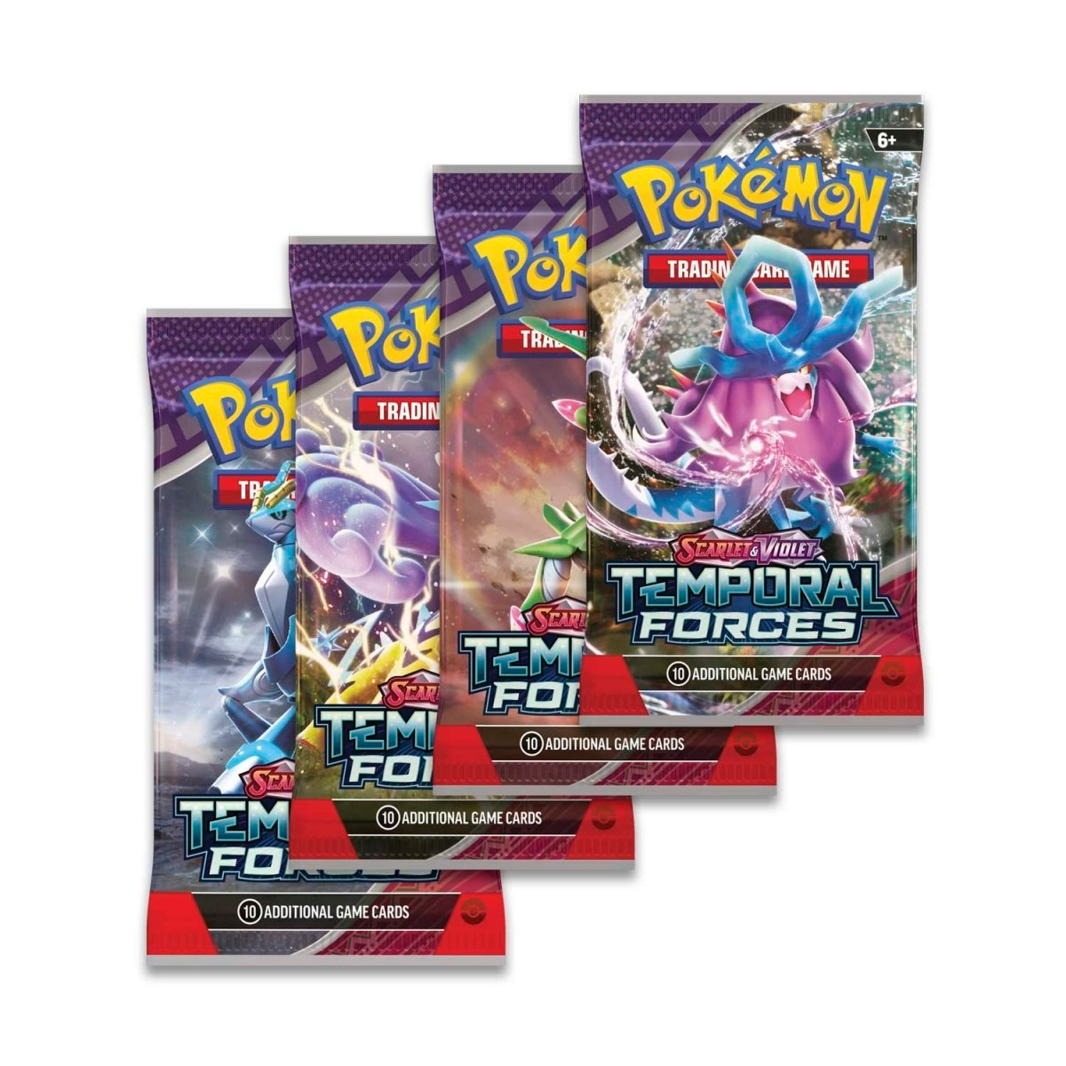 Коллекционная карточная игра Pokemon: SV05 Temporal Forces Booster фото 