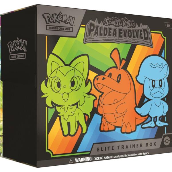 

Коллекционная карточная игра Pokemon: SV02 Paldea Evolved Elite Trainer Box