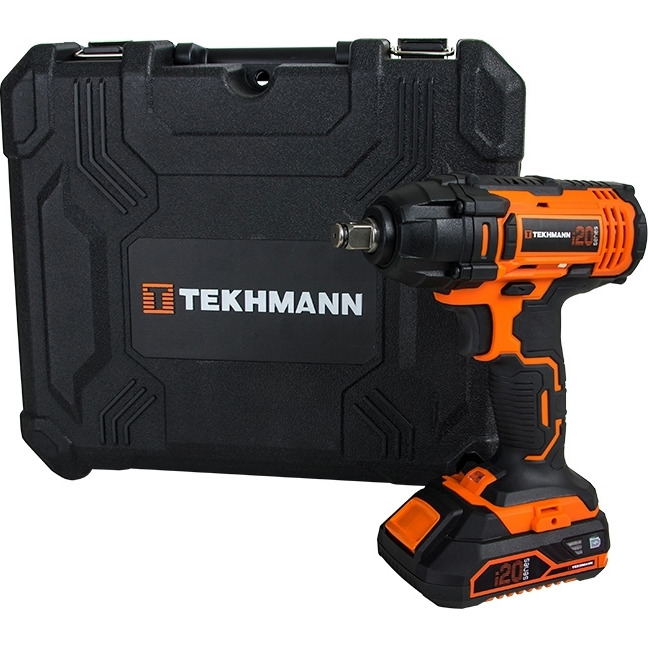 Гайковерт ударный аккумуляторный Tekhmann TIW-300/i20 kit 20В (848398) фото 1
