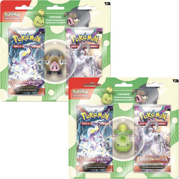 Фото - Настільна гра Колекційна карткова гра Pokemon: Back to School Eraser Blister 290-85249