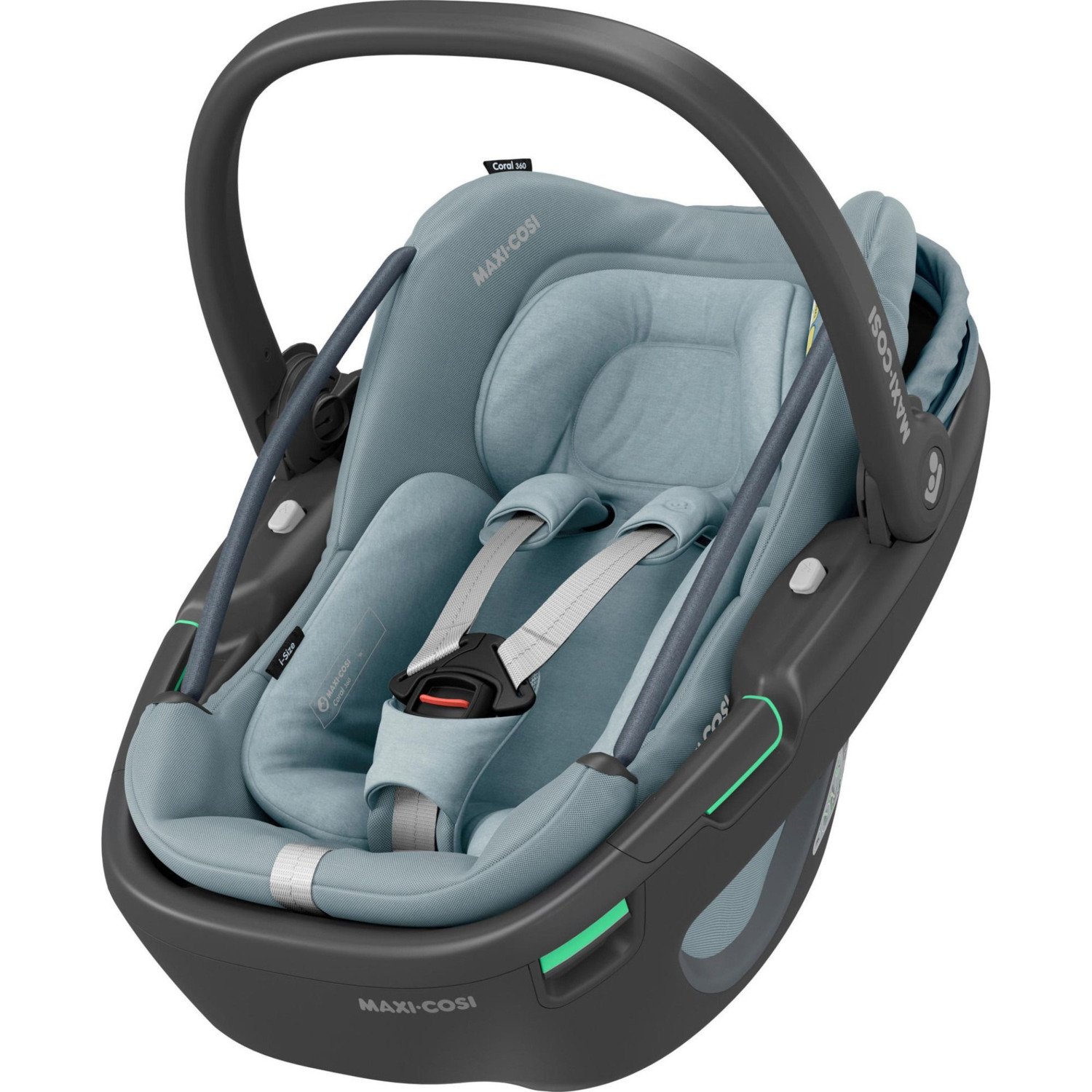 Автокресло Maxi-Cosi Coral 360 Essential Grey (Black Shell) (8559050111)