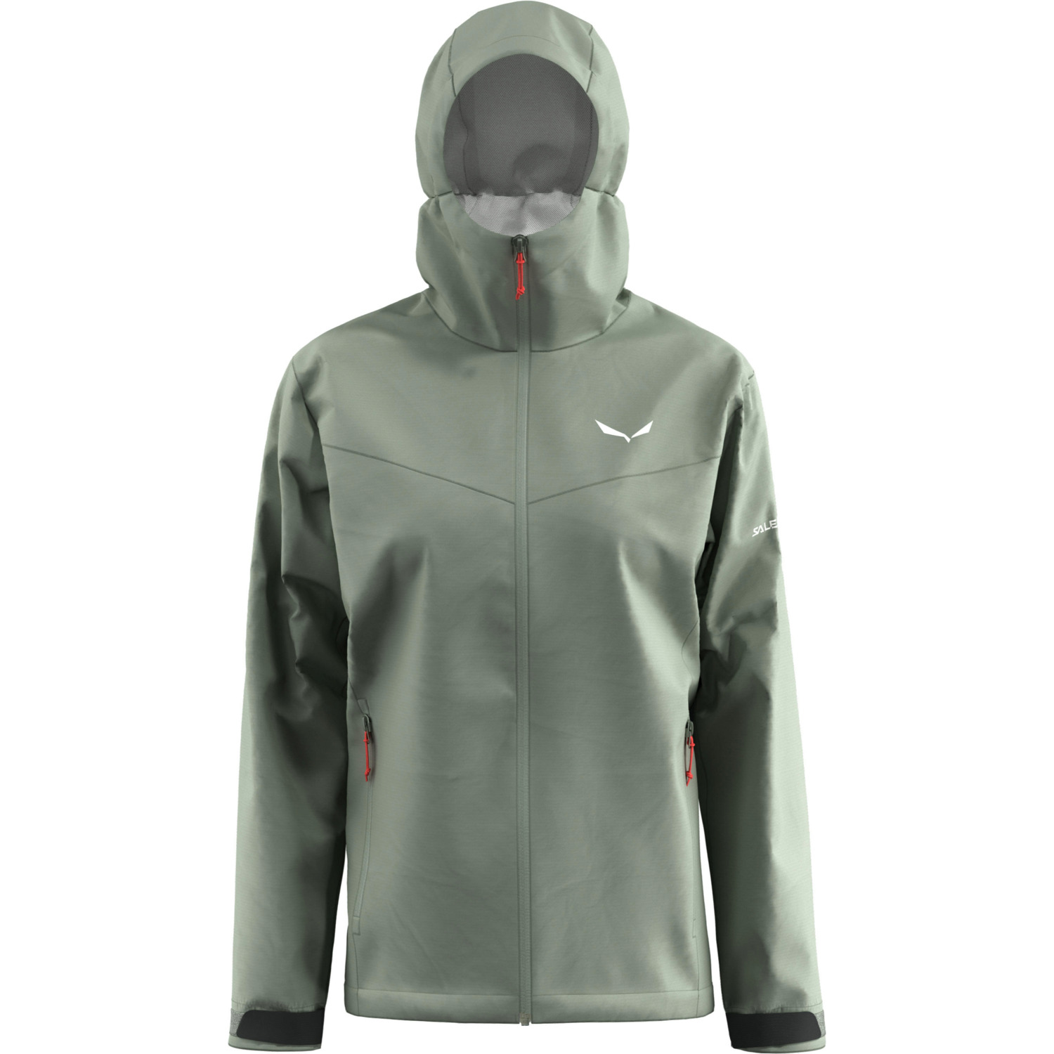 Куртка женская Salewa Puez 2.5l Ptx Jacket W 40/34 серо-зеленая фото