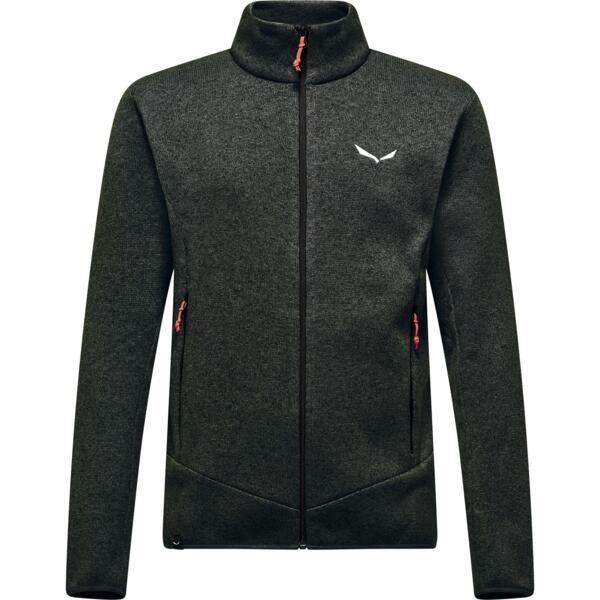 Чоловіча флісова кофта Salewa Puez Rocca Pl Jacket 52/XL темно-оливкова фото