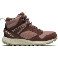 Ботинки женские Merrell Wildwood Mid Ltr Wp 37 бордовые/коричневые