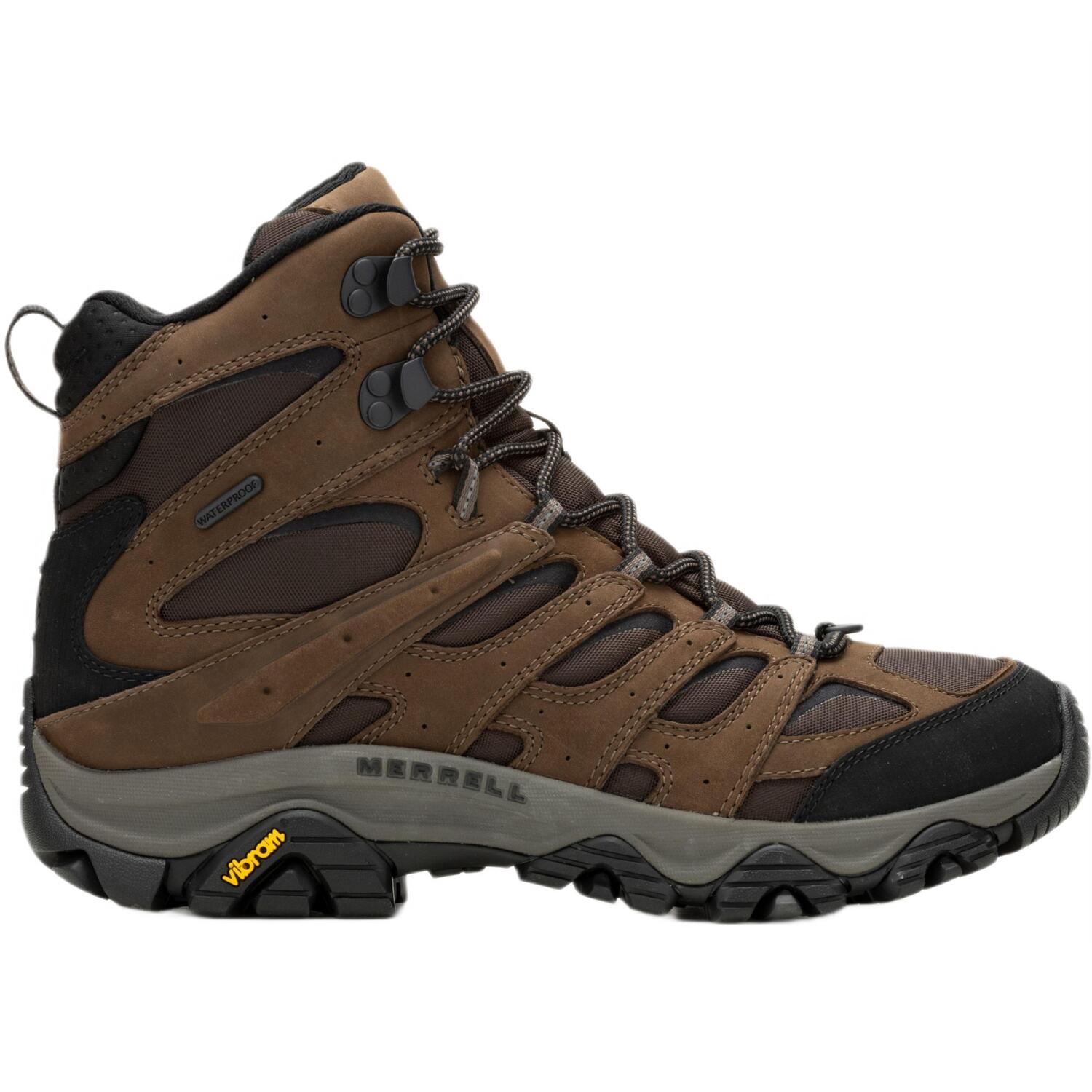 Ботинки мужские Merrell Moab 3 Apex Mid Wp 48 коричневые фото 