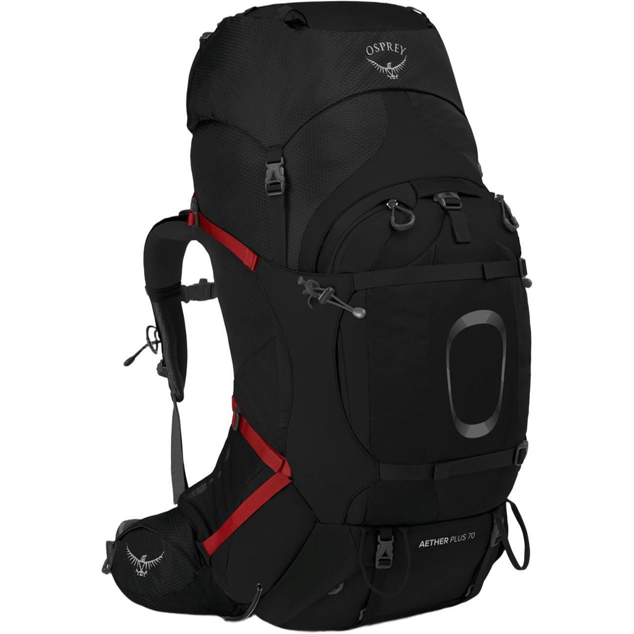 Рюкзак Osprey Aether Plus 70 009.2437 L/XL черный фото 