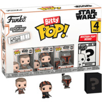 Набор Funko POP (Bitty): Mandalorian 4PK - Marshal (75453)