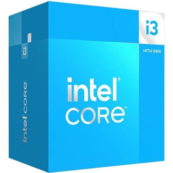 

Центральный процессор Intel Core i3-14100 4C/8T 3.5GHz 12Mb LGA1700 60W Box (BX8071514100)