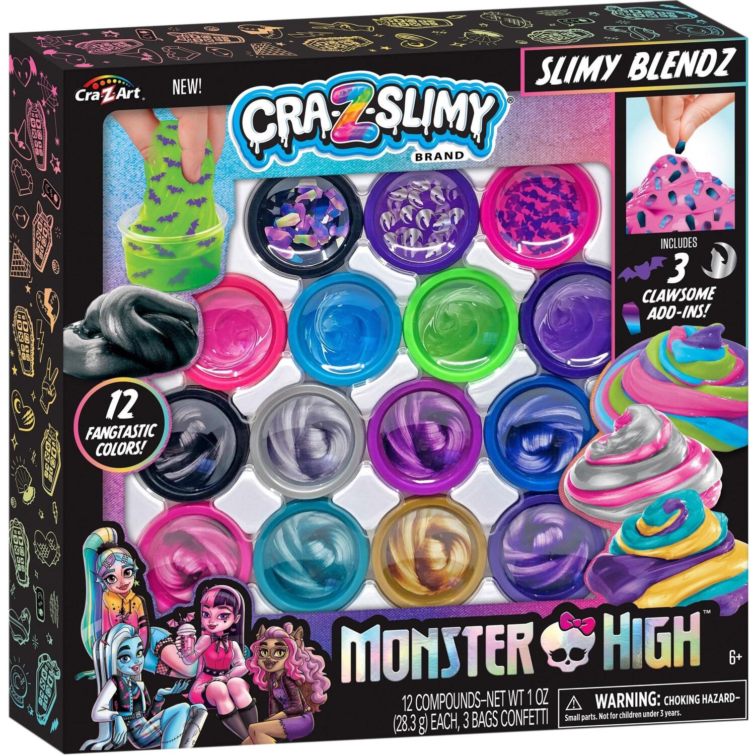 Слайм Cra-Z-Art Monster High Slimy Blendz, набір 15од (72228CRA)фото