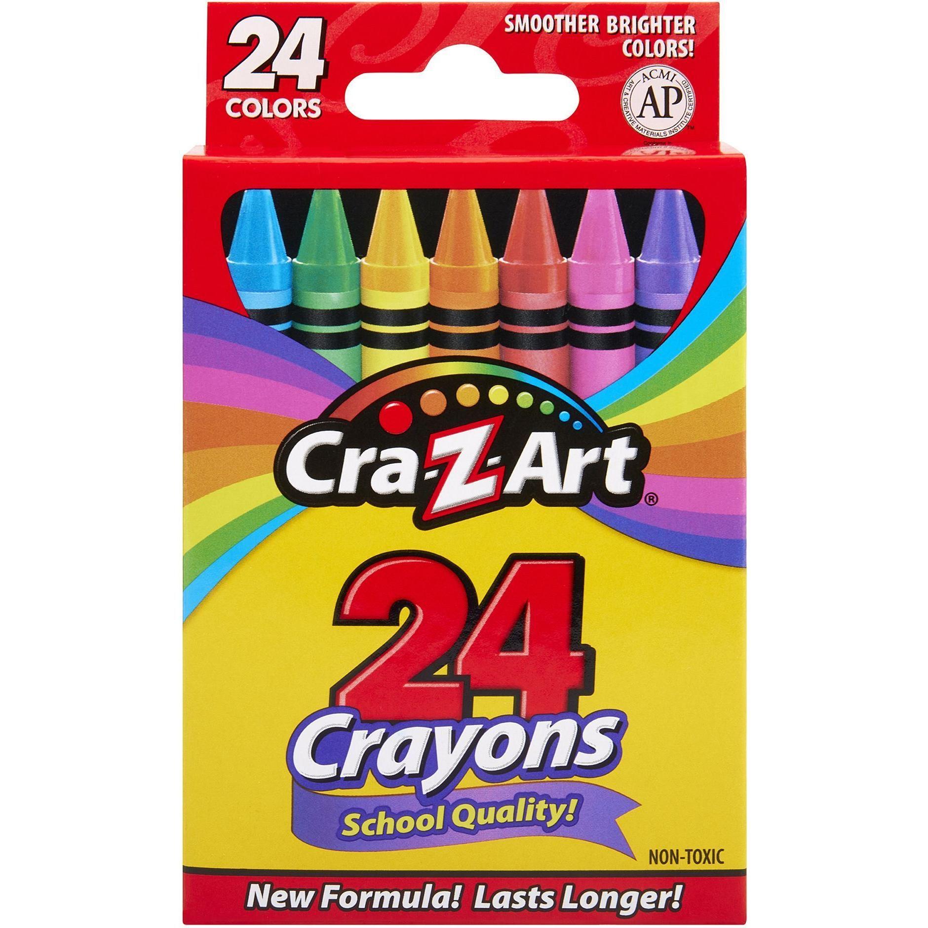 Мелки восковые Cra-Z-Art 24шт (10201CRA) фото 1