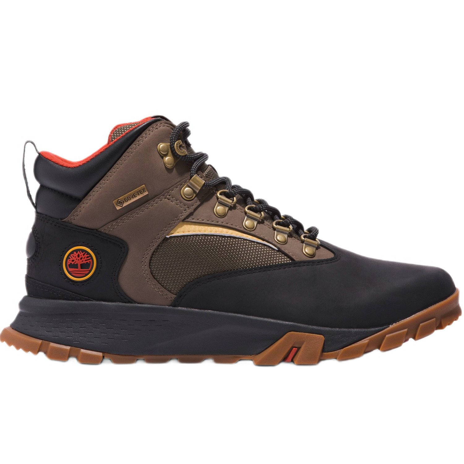 Ботинки мужские Timberland Mt Lincoln Mid Lace-Up Gore-Tex Hiking TB1A61HV015 44 (10 US) коричневые фото 