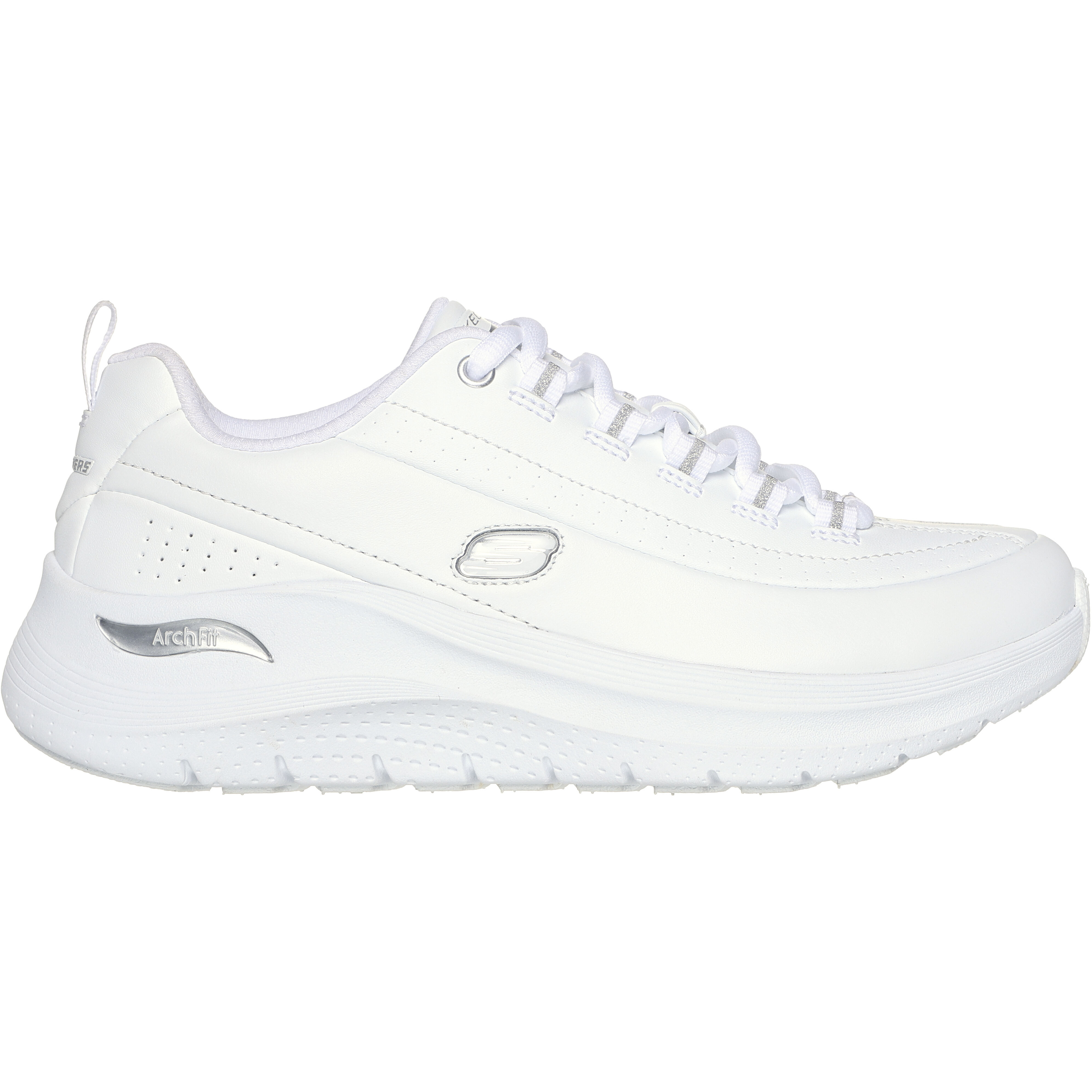 Кроссовки женские Skechers Arch Fit 2.0 150061 WSL 40 (10 US) белые фото 1